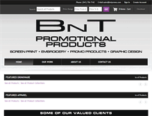 Tablet Screenshot of bntpromo.com